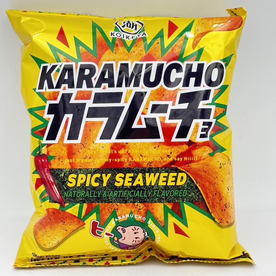 Koikeya Karamucho Spicy Seaweed Potato Chips 54 g