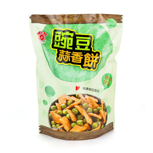 Jih Hsiang Garlic Flavor Pea Biscuit 300g 日香豌豆蒜香餅