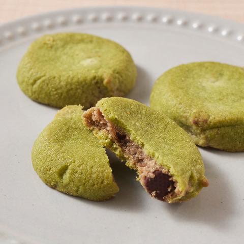 Fujiya Country Ma' Am Matcha And Chocolate 14pc巧克力豆抹茶口味夾心曲奇餅乾
