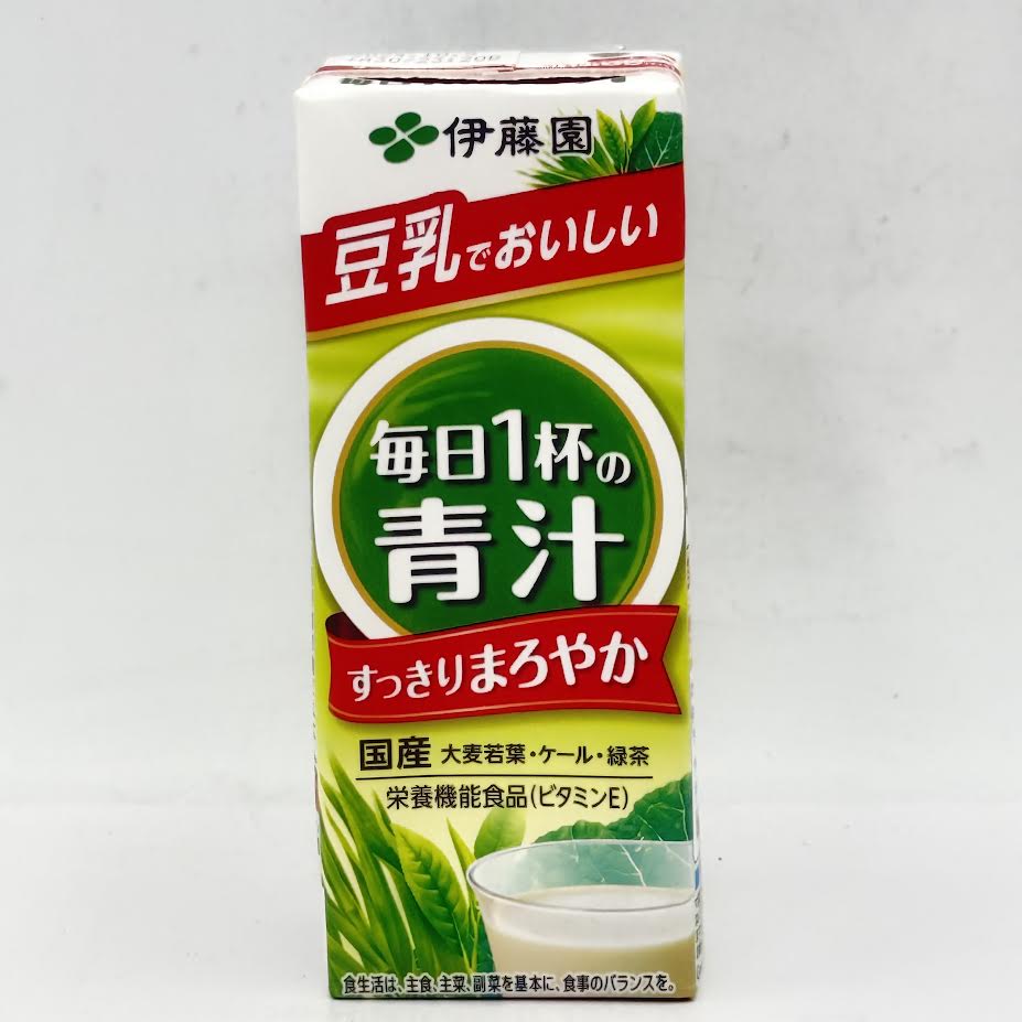 Itoen One Cup Of Green Juice Every Day Mellow Soy Milk Mix 200ml/12pack