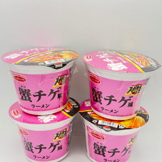 Acecook Super Cup 1.5x Crab Jjigae Style Ramen 116gX4cup
