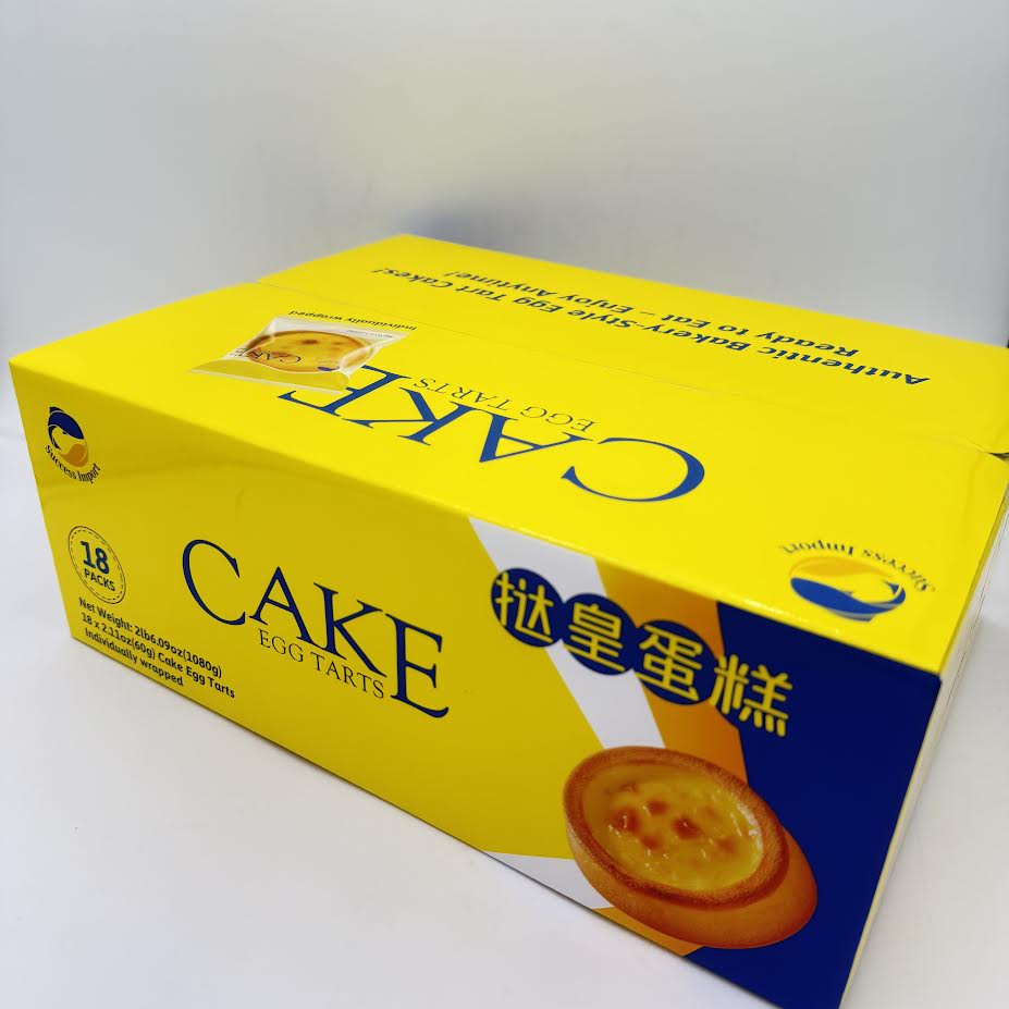 Success Import Egg Tarts Cake 1080g/(18pcs)垯皇蛋糕