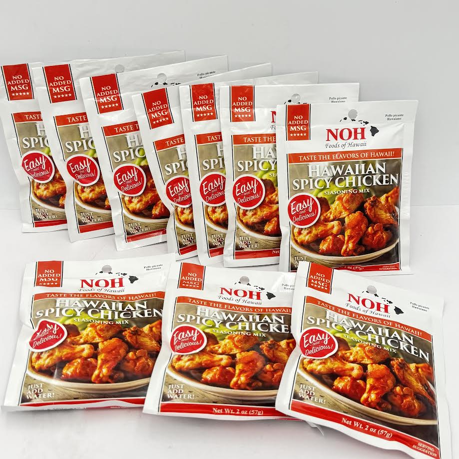 Noh Food Of Hawaii Spicy Chicken Seasoning Mix 57gx10bags