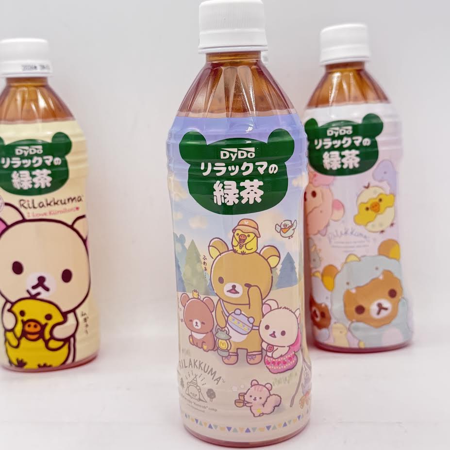 Dydo X Rilakkuma Green Tea 500mlx4bottle