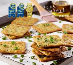 Natural's Idea Chia Seed & Spirulina & Spring Onion Soda Cracker180g奇亞籽藍藻蔥餅
