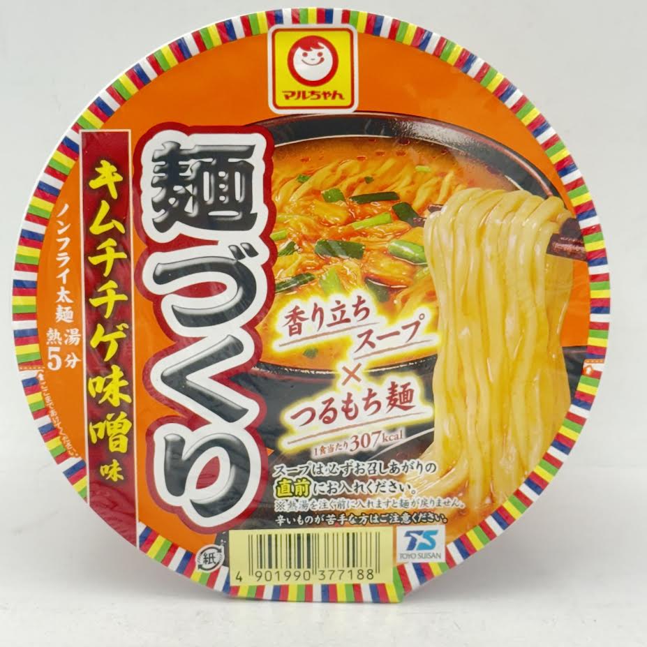 Toyo Suisan Maruchan Noodle Making Kimchi Jjigae Miso Flavor 95gx6bowl