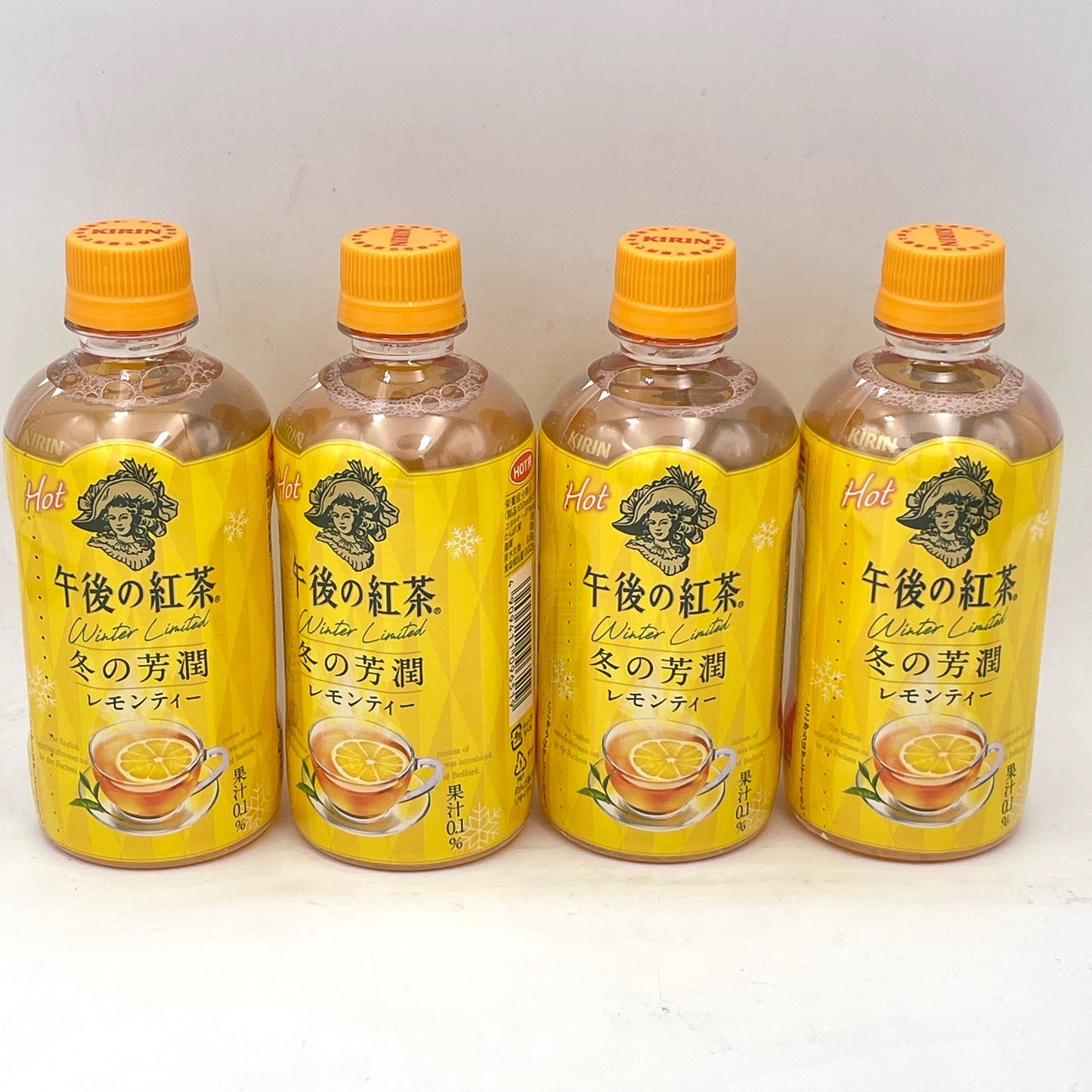 Kirin Afternoon Tea Winter Lemon Tea 400mlx4bottles午後紅茶冬日檸檬茶