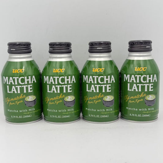 Ucc Matcha Latte Uji Matcha From Kyoto Matcha With Milk260mlx4can