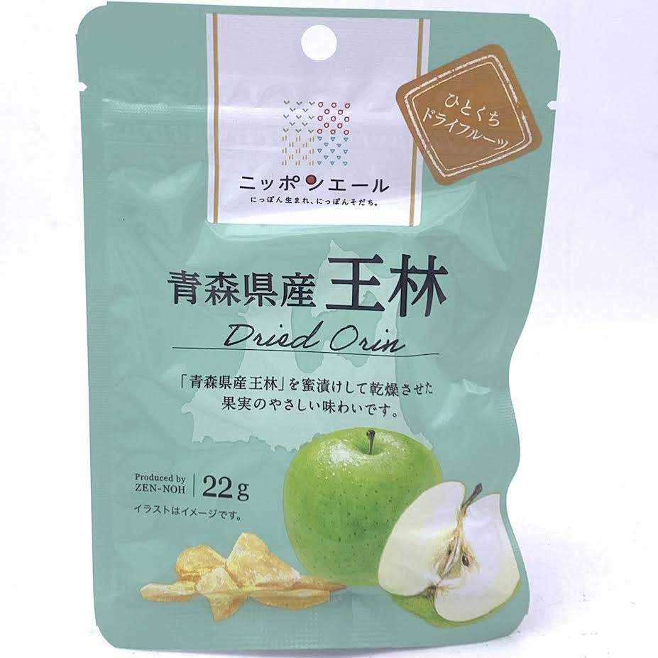 Zennoh Nippon Ale Aomori Prefecture Dried Orin Apple 22gX2bags青蘋果乾