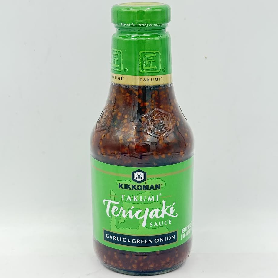 Kikkoman Takumi Teriyaki Sauce Garlic & Green Onion 581g