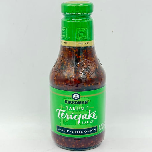Kikkoman Takumi Teriyaki Sauce Garlic & Green Onion 581g