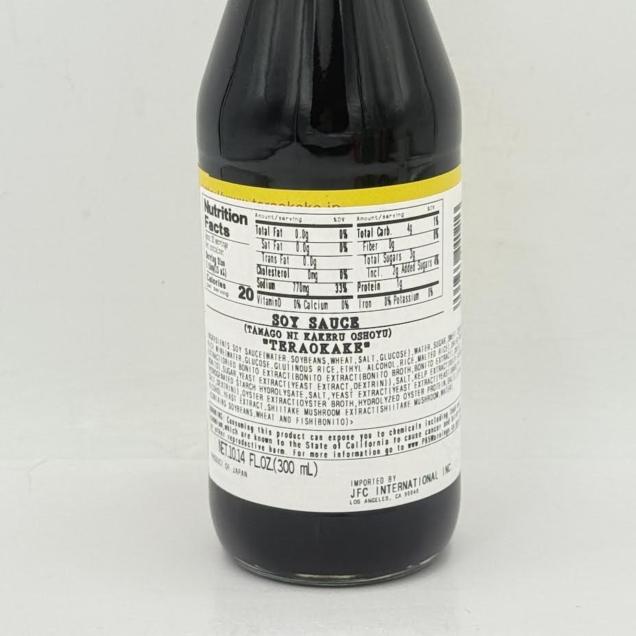 Teraokake Tamago Shoyu Soy Sauce 10.14oz/300ml