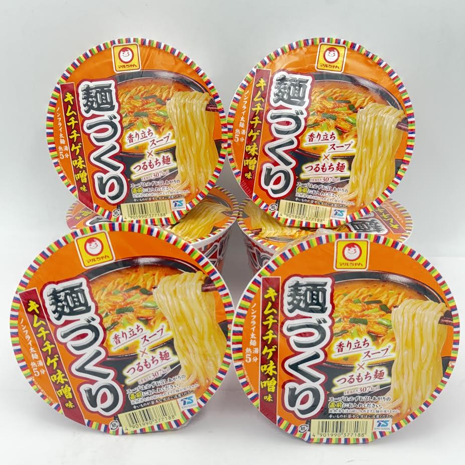 Toyo Suisan Maruchan Noodle Making Kimchi Jjigae Miso Flavor 95gx6bowl