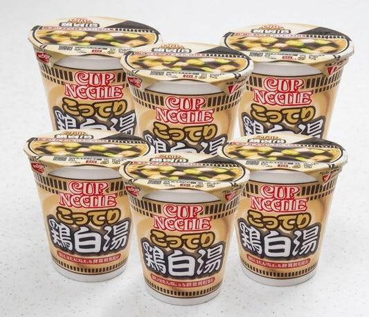 (6CT) Nissin Chicken Noodle Soup Big 101g濃厚雞白湯口味拉麵方便杯麵