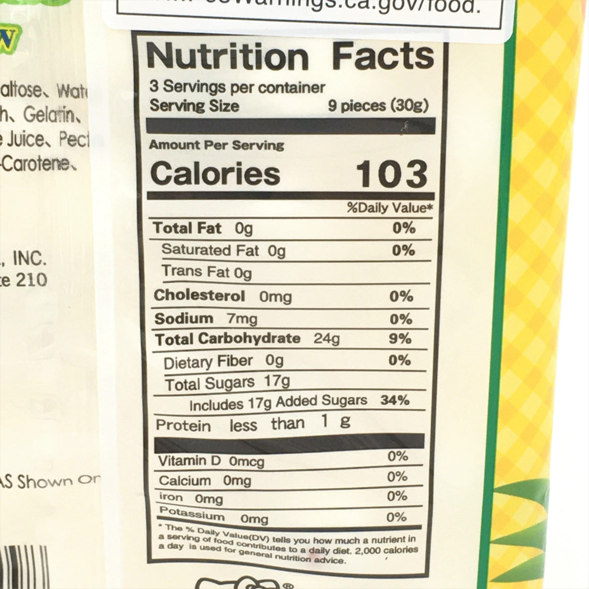 Hello Kitty Marshmallow - Tropical Pineapple- Pineapple Jelly inside 90 g