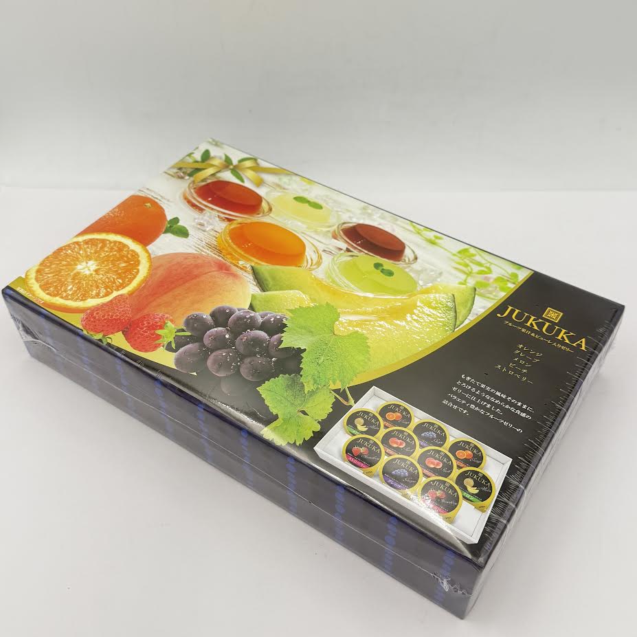 Kanazawa Kenroku Seika Jukuka Ripe Fruit Jelly Gift 10pieces 什錦水果果凍禮盒