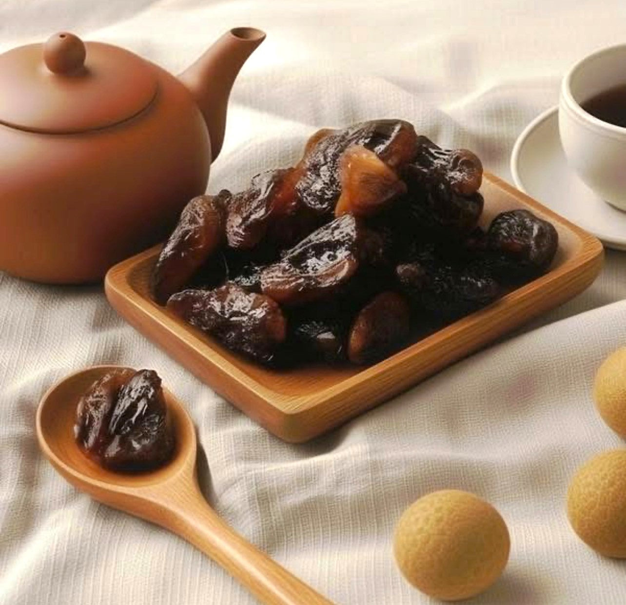 Yufang Mom Wood-Fired Seedless Dried Longan Meat 200g柴燒桂圓肉