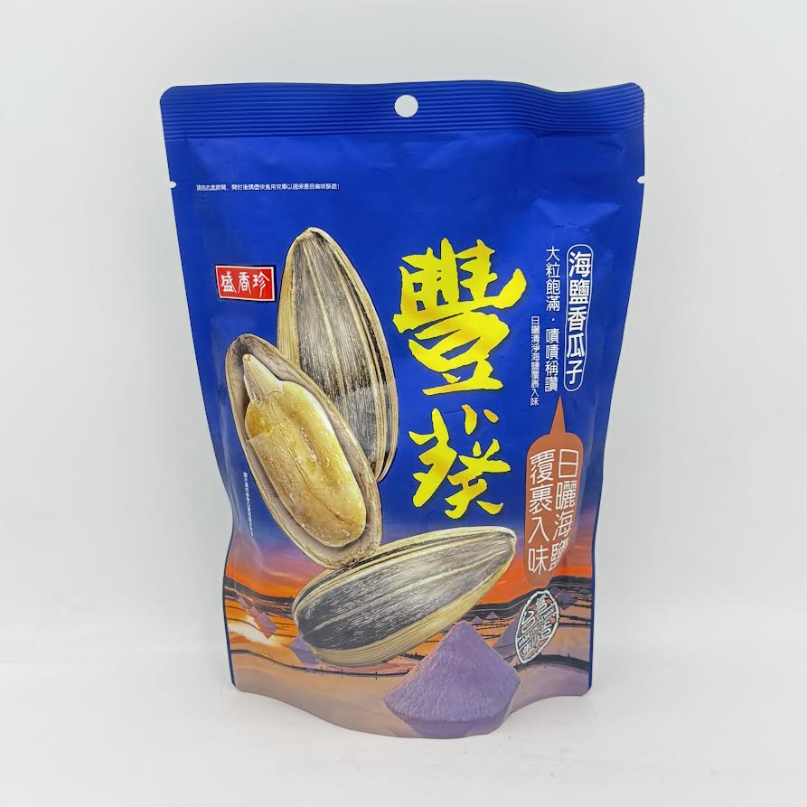 Sh J Sunflower Seed Sea Salt Favor 150g盛香珍葵花籽海鹽味