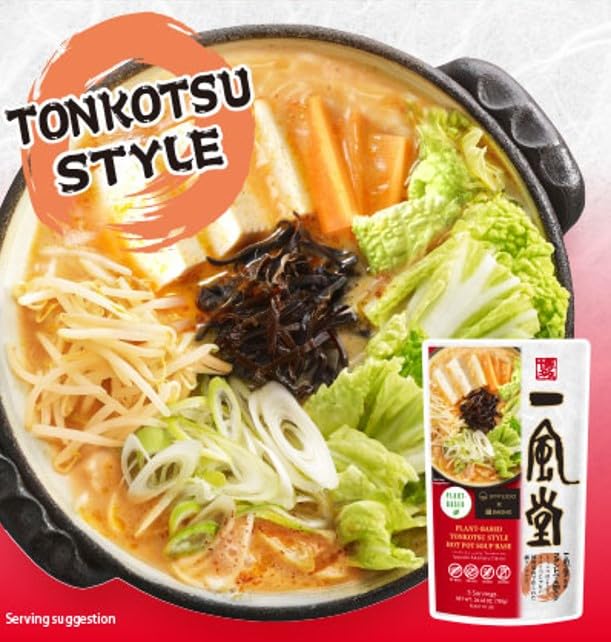 Ippudo x Daisho Plant-Based Hot Pot Soup Base Trio