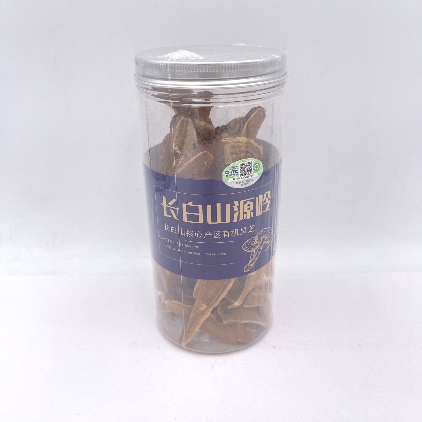 Changbai Mountain-Orangic Reishi Mushroom Slices 100g長白山源岭有機靈芝片