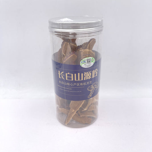 Changbai Mountain-Orangic Reishi Mushroom Slices 100g長白山源岭有機靈芝片