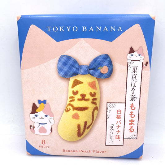 Tokyo Banana Momomaru White Peach Banana Flavor 8pcs東京芭娜娜-白桃香蕉味