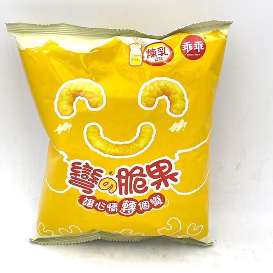 Kuai Kuai Corn Snack-Condensed Milk Flavor 40g乖乖彎的脆果(煉乳口味)