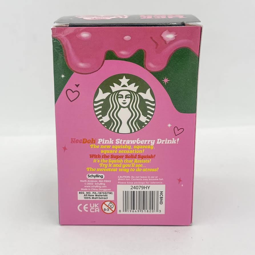 Pink Strawberry Drink Squish