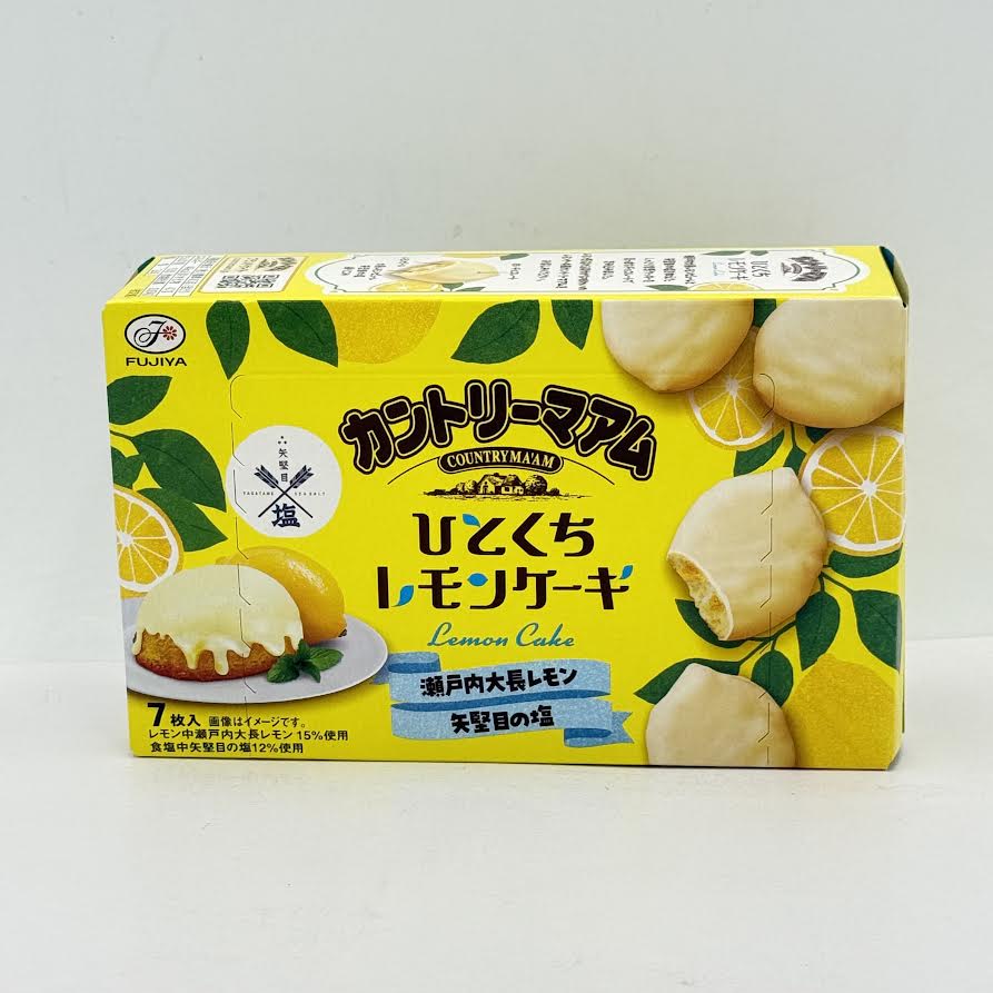 Fujiya Country Ma'Am Lemon Cake Cookie 53g/(7pc)