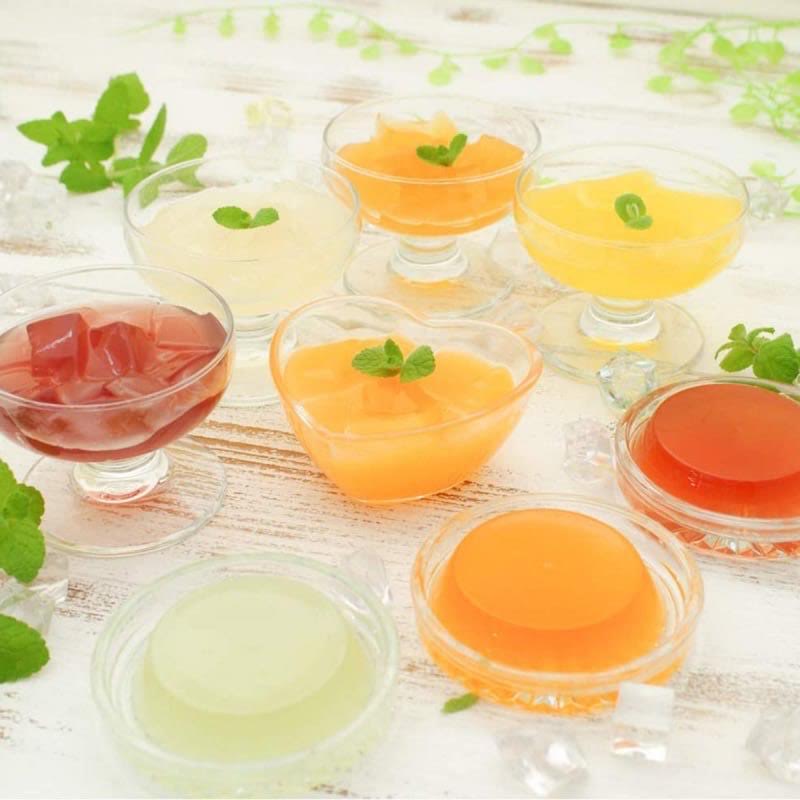 Kanazawa Kenroku Seika Mango Pudding and Fruit Jelly Assortment Gift Box /(10 pieces)芒果布丁與水果果凍禮盒