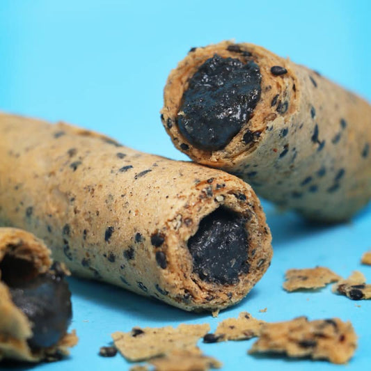 Hiwalk Sesame Egg Rolls 50gX8Pcs海邊走走芝麻愛餡蛋捲