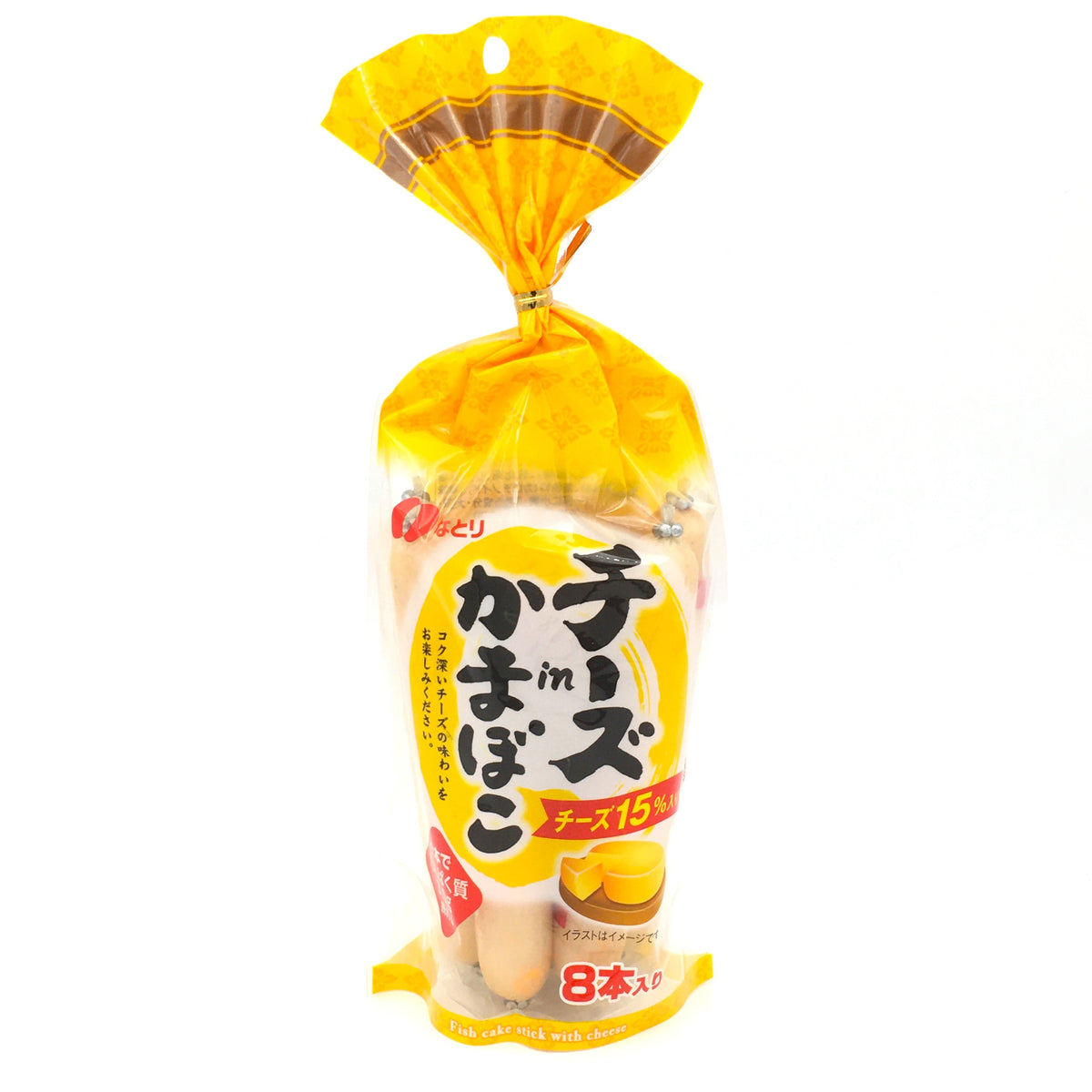 Natori Cheese Fish Sausage Original Flavor 232g (29g x8pcs )起司魚肉腸