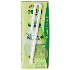 Binggrae Melon Flavored Milk Drink 6.8ozx6pack哈蜜瓜牛奶保久調味乳