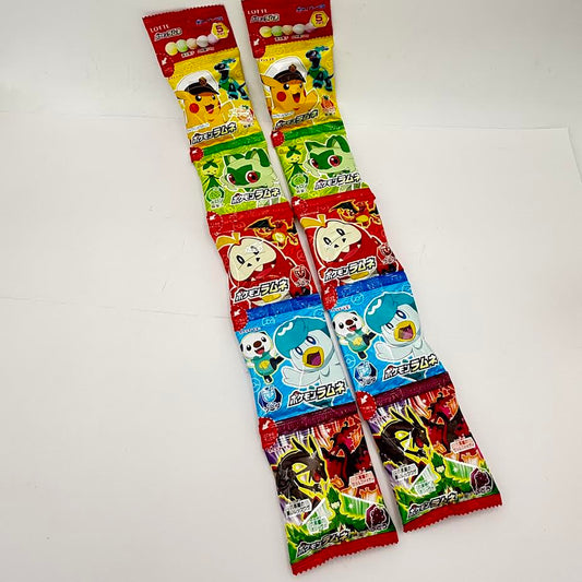 (2Ct)Lotte x Pokémon Ramune Candy 5 packs x 12g
