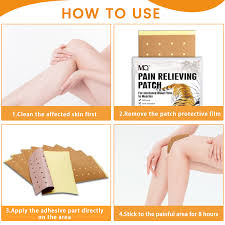Mqupin Pain Relieving Patch For Increased Blood Flow To Muscles 10pcs止痛貼片