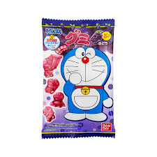 (2CT) Bandai Doraemon Gummy Grape Flavor13g萬代 葡萄軟糖
