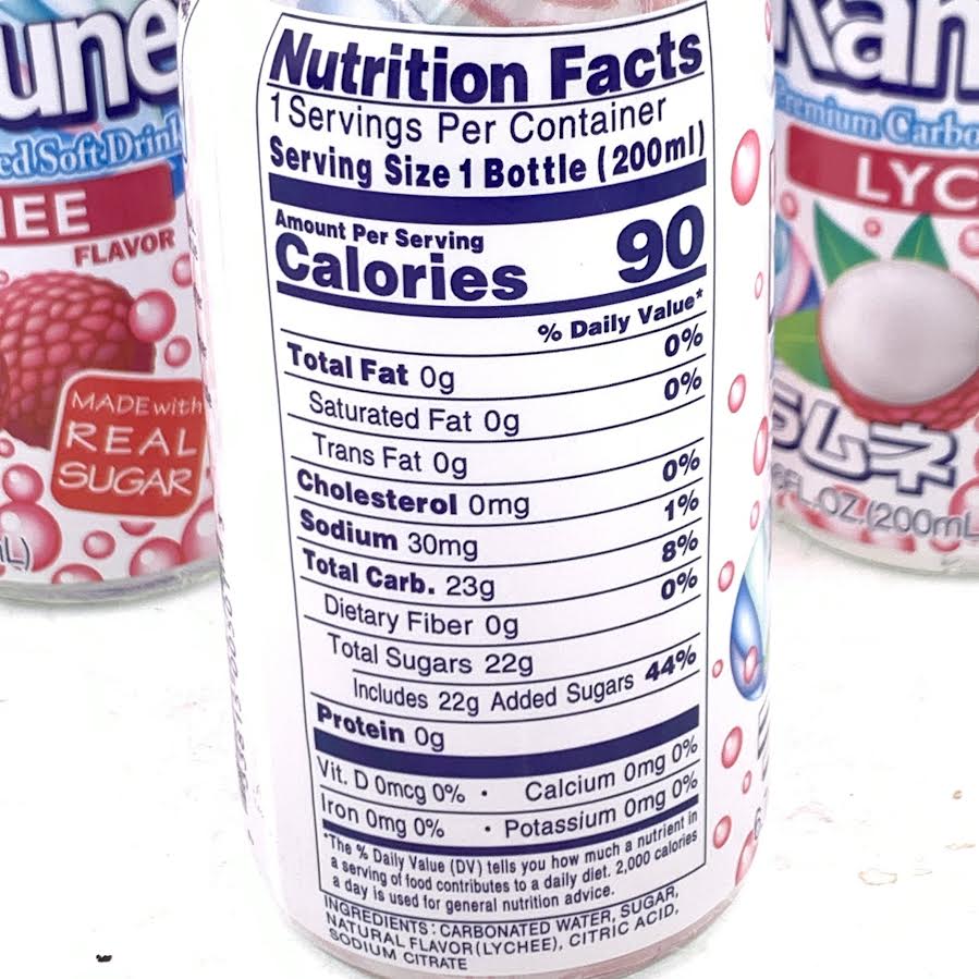 Sangaria Ramune Japanese Soft Drinks Mix Favor Combo 6.76 Fl Oz X7