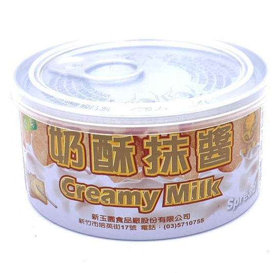 Taiwanese Creamy Milk Spread 160g 新玉園奶酥抹醬