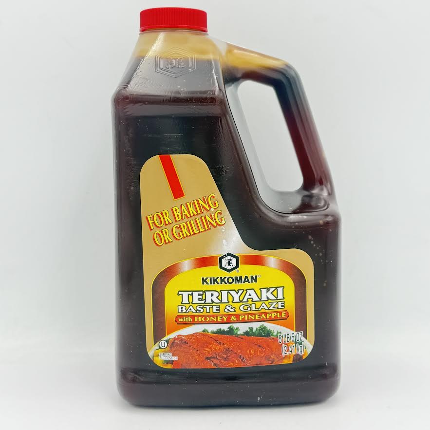 Kikkoman Teriyaki Baste & Glaze With Honey & Pineapple 5lb5oz/(2.41kg)