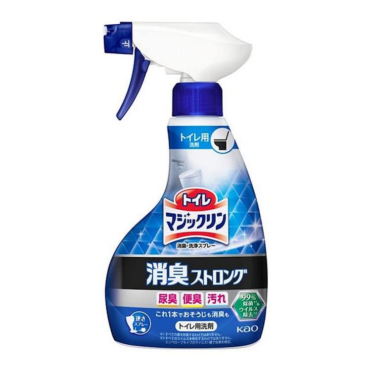 Kao Magiclean Toilet Deodorant And Cleaning Spray (Mint) 400ml花王馬桶噴霧清潔劑草本薄荷