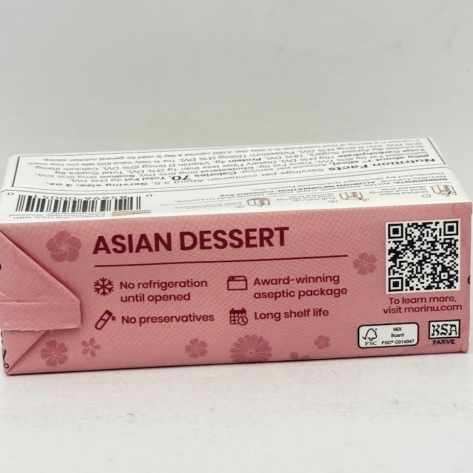 Mori-Nu Silken Asian Dessert Tofu Almond Jelly Inspired Flavor 315g杏仁豆腐