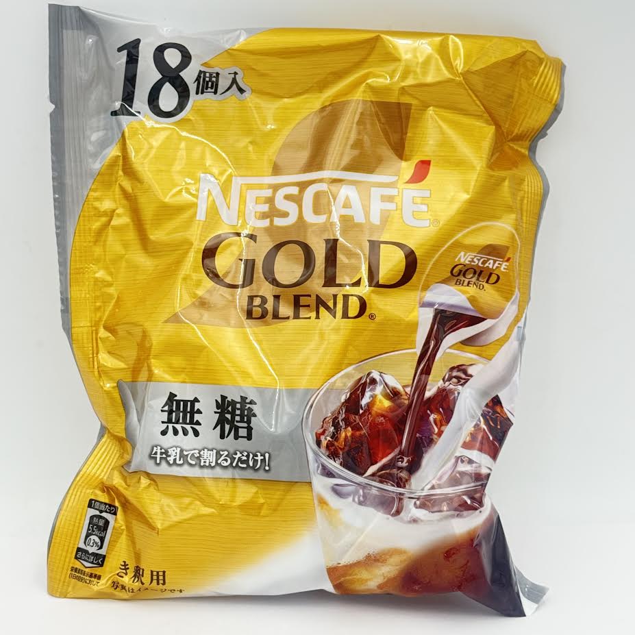 Nestle Nescafe Gold Blend - Liquid Coffee(Sugar-Free)18 Capsules金牌咖啡濃縮液體膠囊無糖
