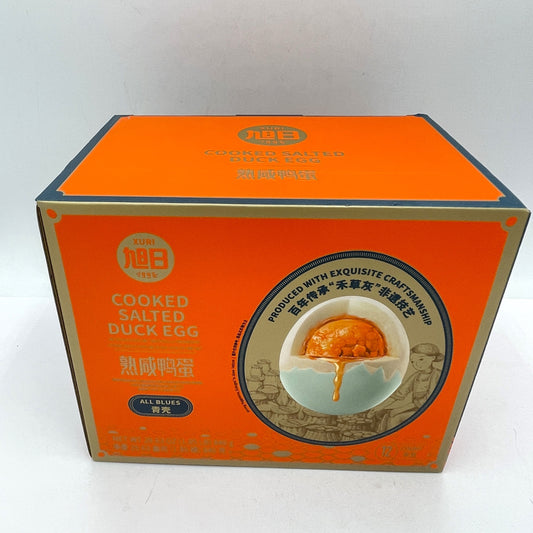 Xuri Cooked Salted Duck Egg 840g/(12count)旭日青壳熟鹹鴨蛋