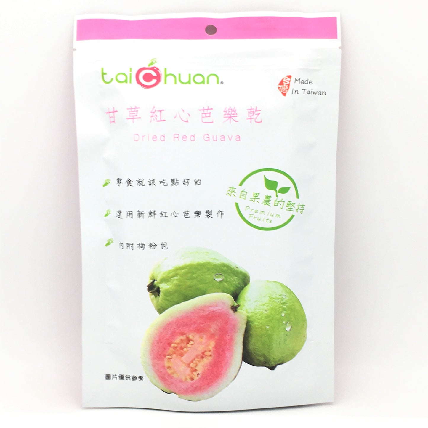 Tai Chuan Dried Red Guava 100g泰泉甘草紅心芭樂乾