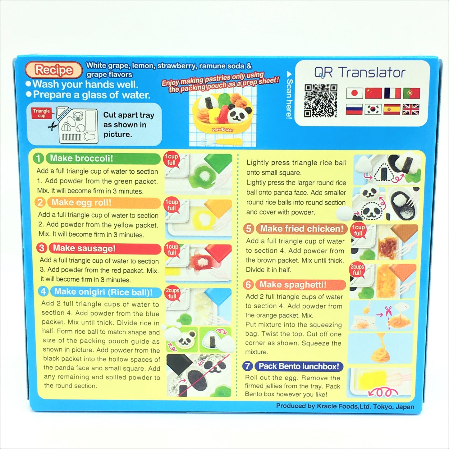 Kracie Popin' Cookin' Diy Japanese Candy Kit , Tanoshii Bento , 29g