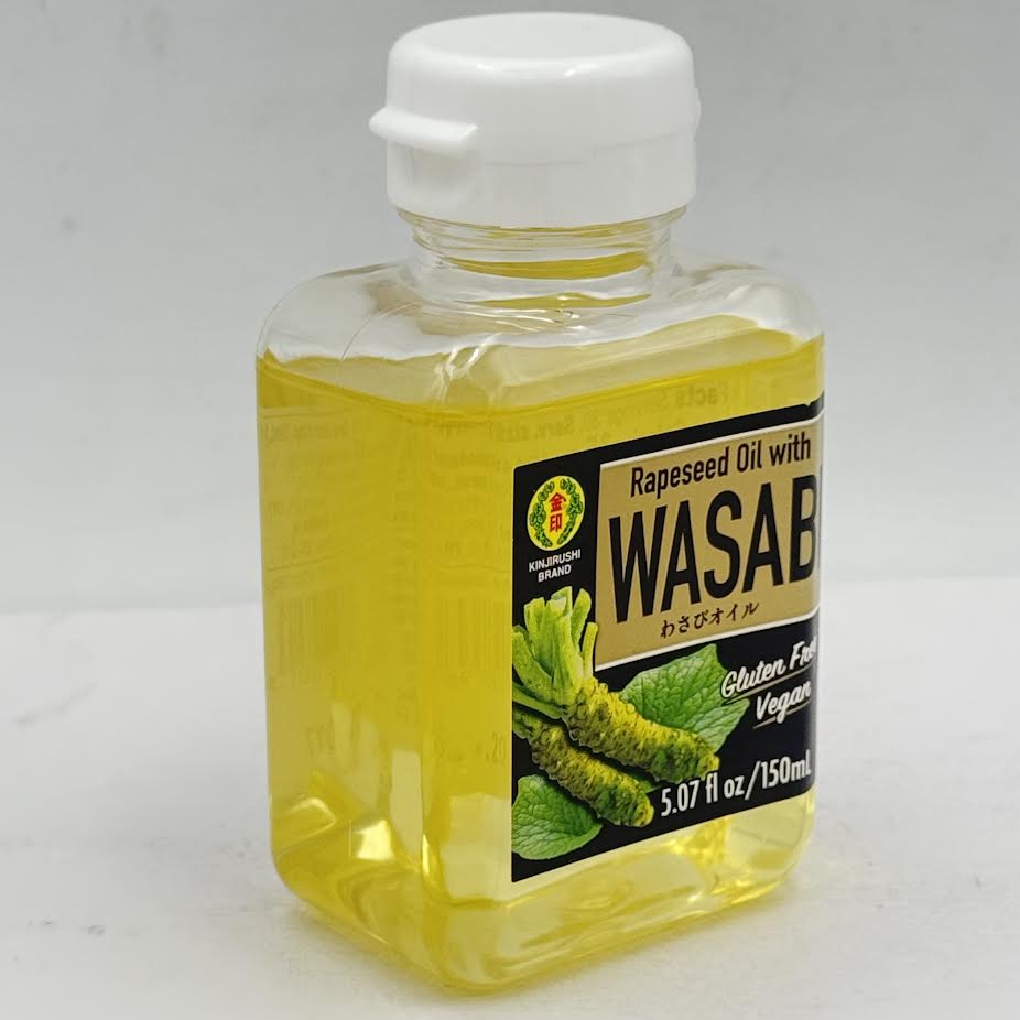 Kinjirushi Rapeseed Oil With Wasabi (Gluten Free Vegan )5.07oz/150ml