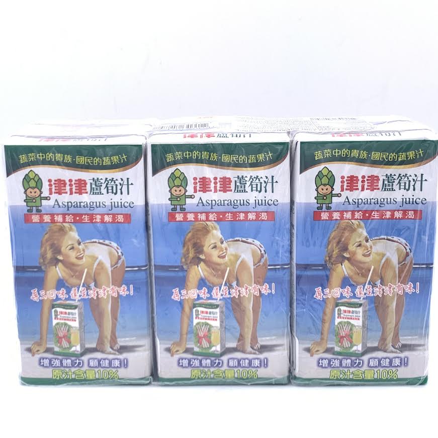Tsin Tsin Asparagus Juice 300ml/(6packs) 津津蘆筍汁