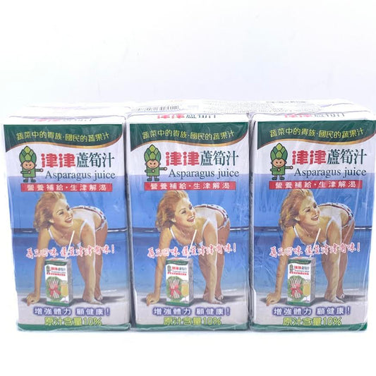 Tsin Tsin Asparagus Juice 300ml/(6packs) 津津蘆筍汁