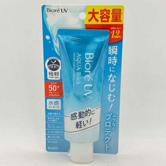 Kao Biore UV Aqua Rich Watery Essence SPF 50+ PA++++ 90g花王碧柔水感防曬乳液