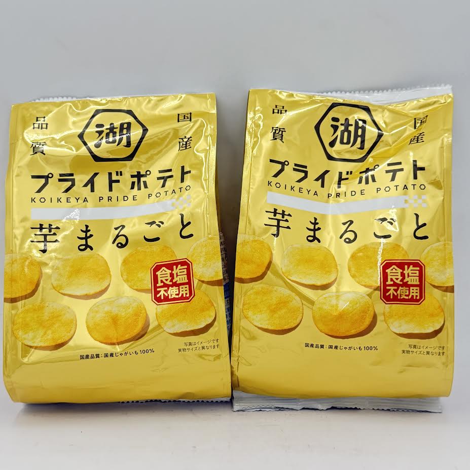（2CT)Koikeya Pride Potato - Salt-Free Chip 55g